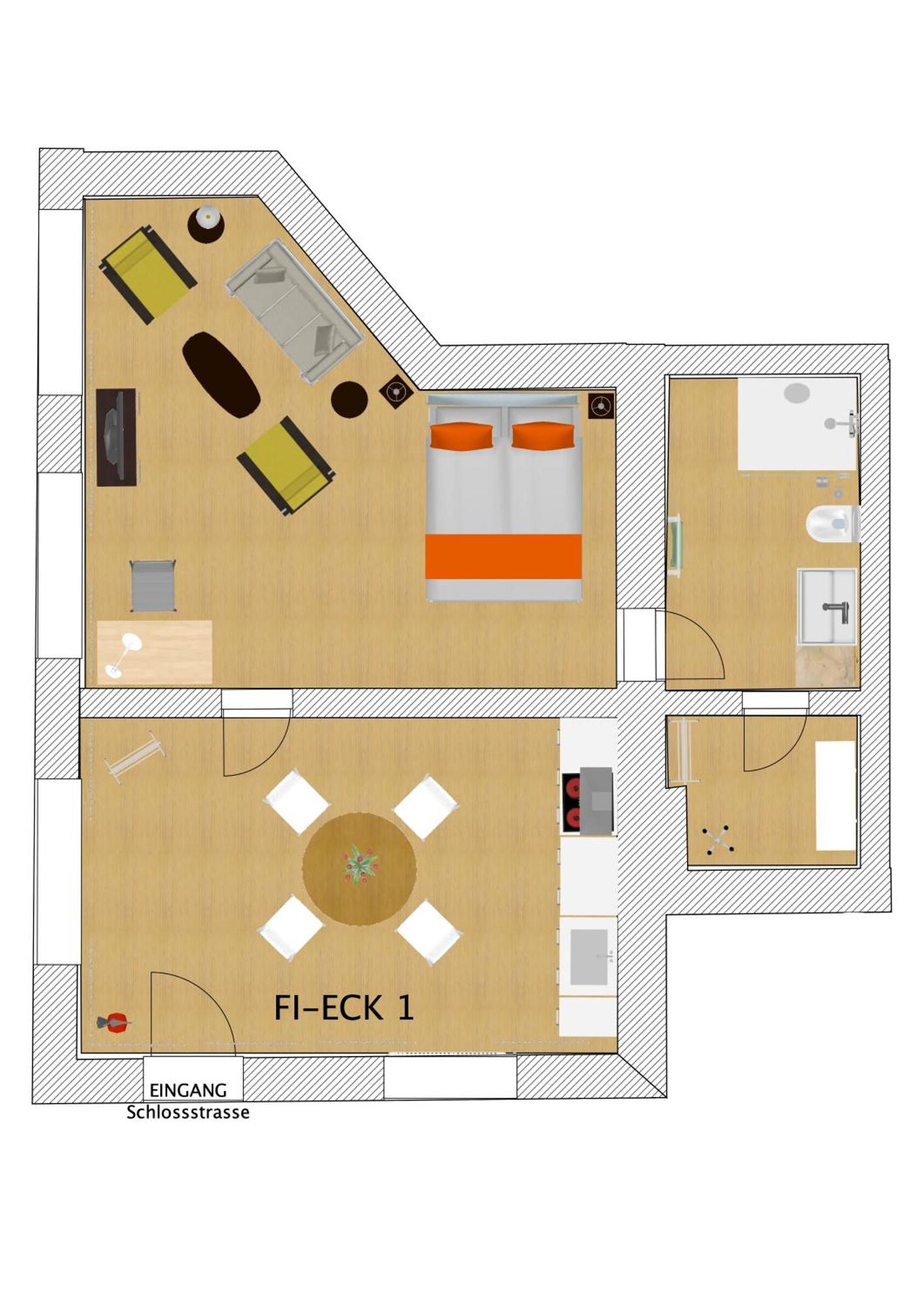 Apartment Fi-eck *